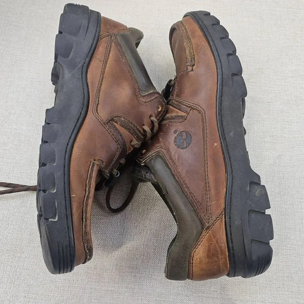 Timberland‎ Classic LaceUp Shoes Brown Leather Round Toe 37022 Mens 10.5